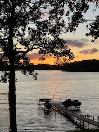 Sunset from the Hygge House.