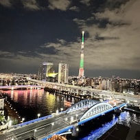 View from rooftop patio