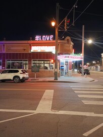 Arcade diner right around the corner