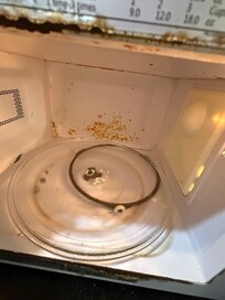 Microwave in room