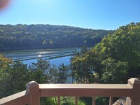 View from the balcony