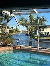 Great view from pool!