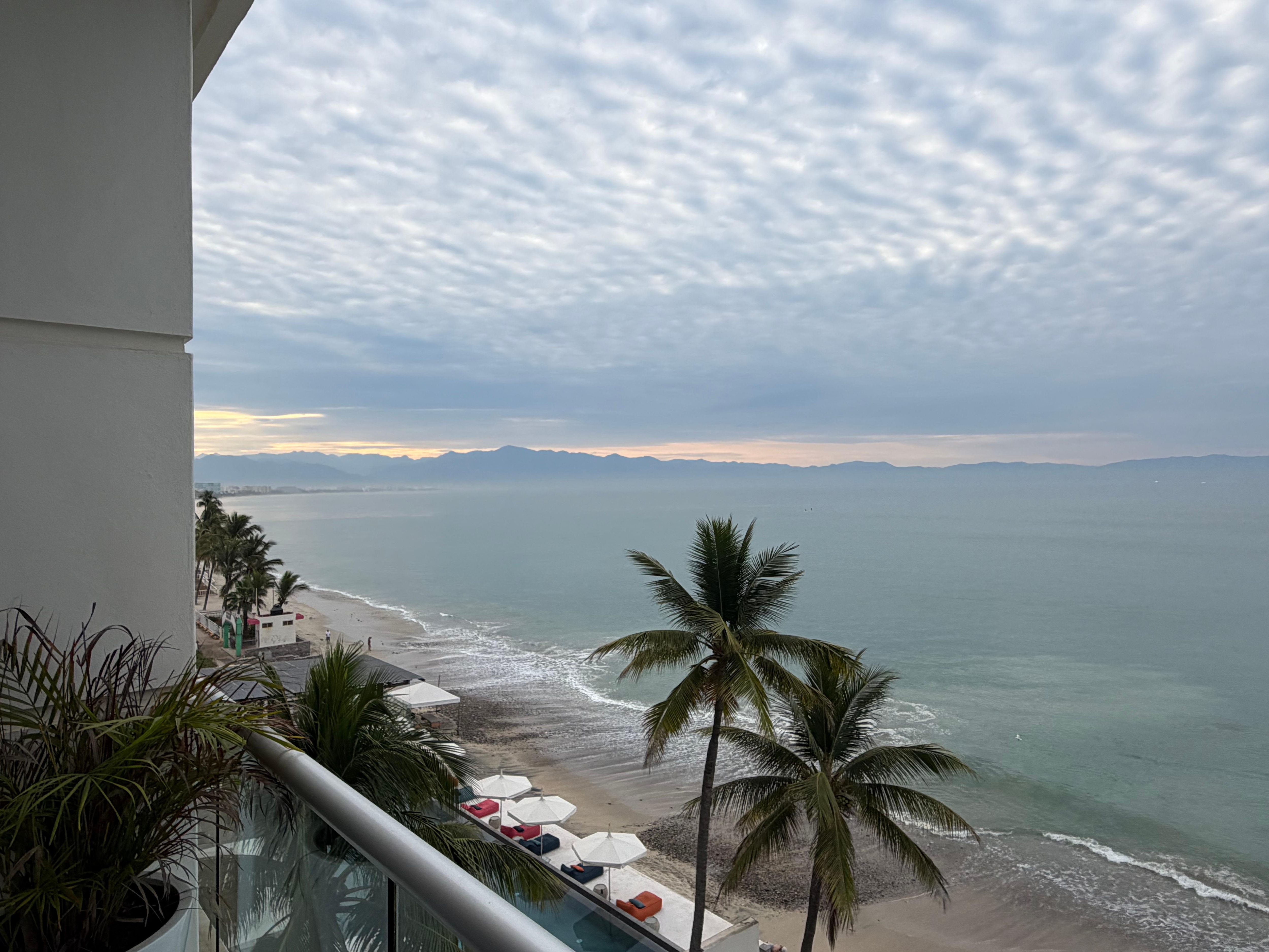 Morning looking toward PV