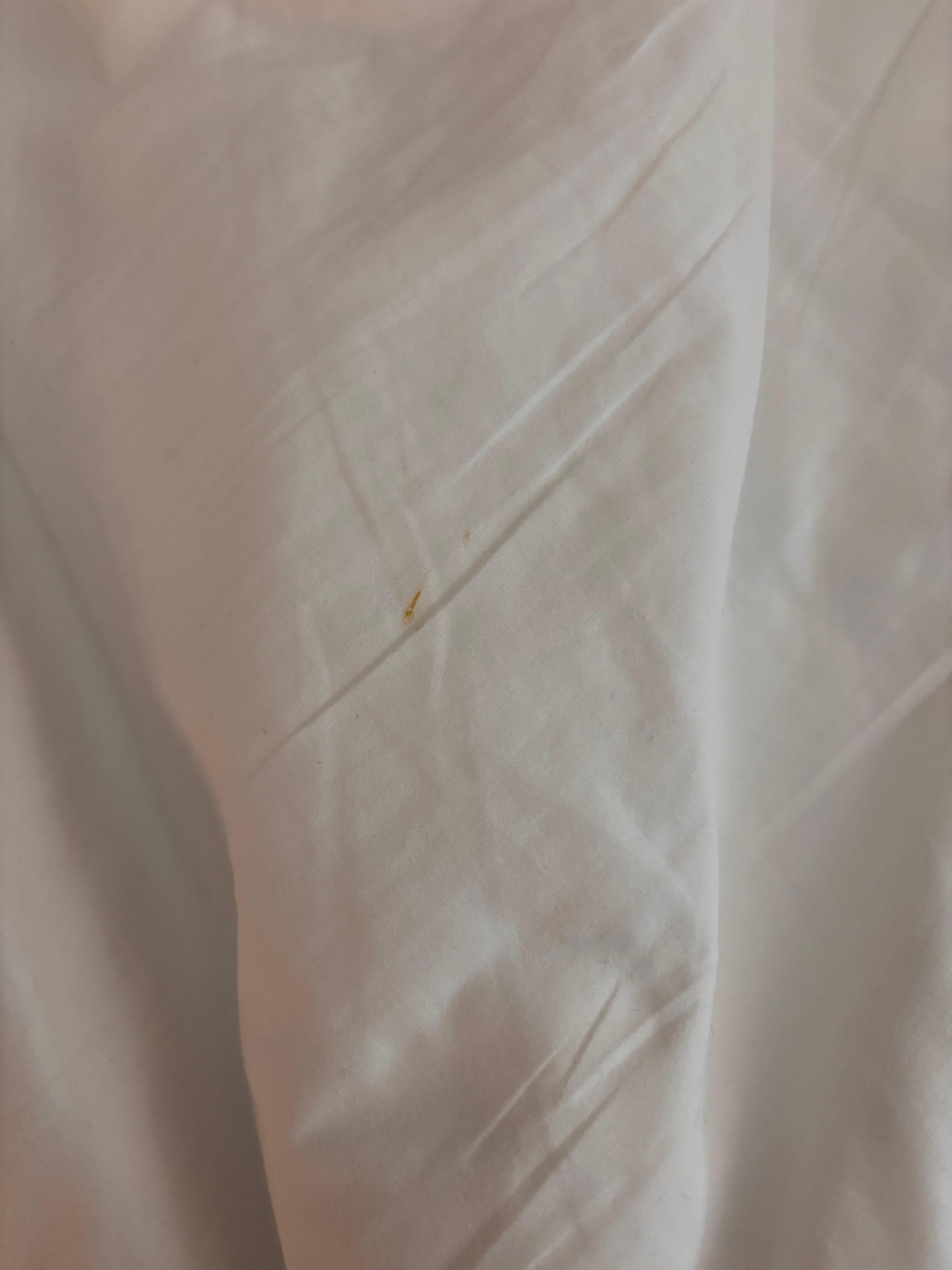 Bed sheets dirty, I always carry Lysol I used it as I felt uncomfortable 