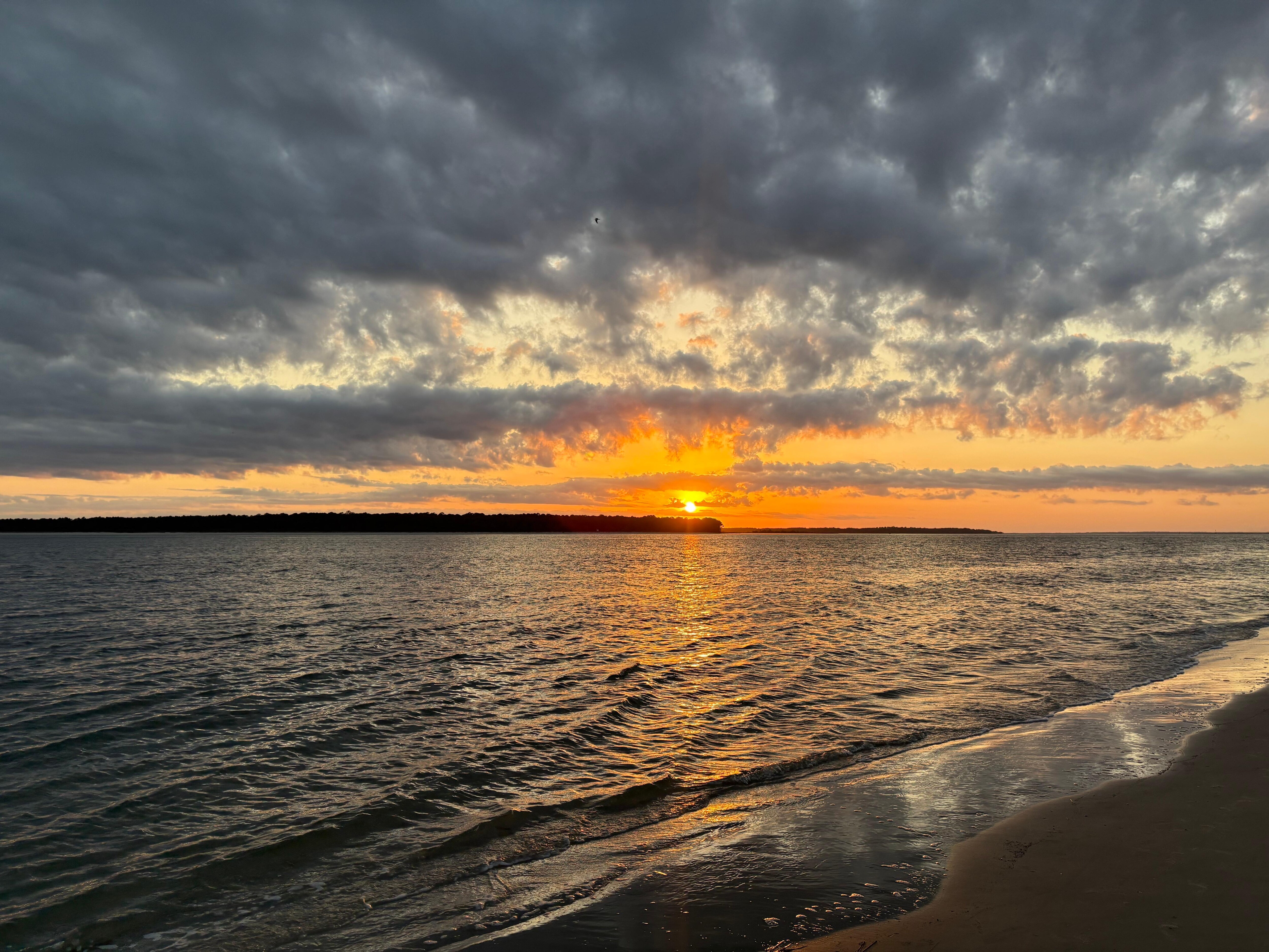 Beautiful view from the beach