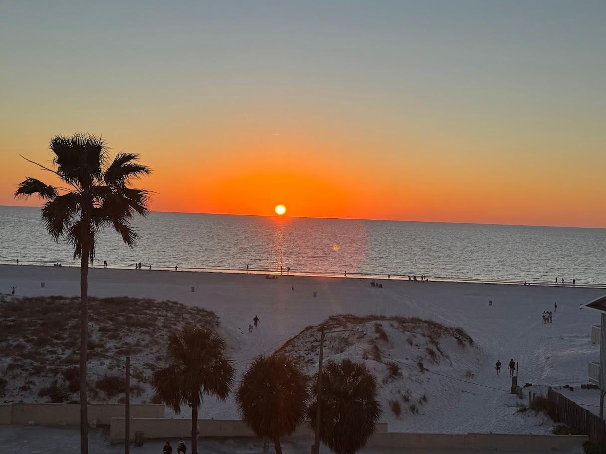 view from the 5th floor bar and pool
