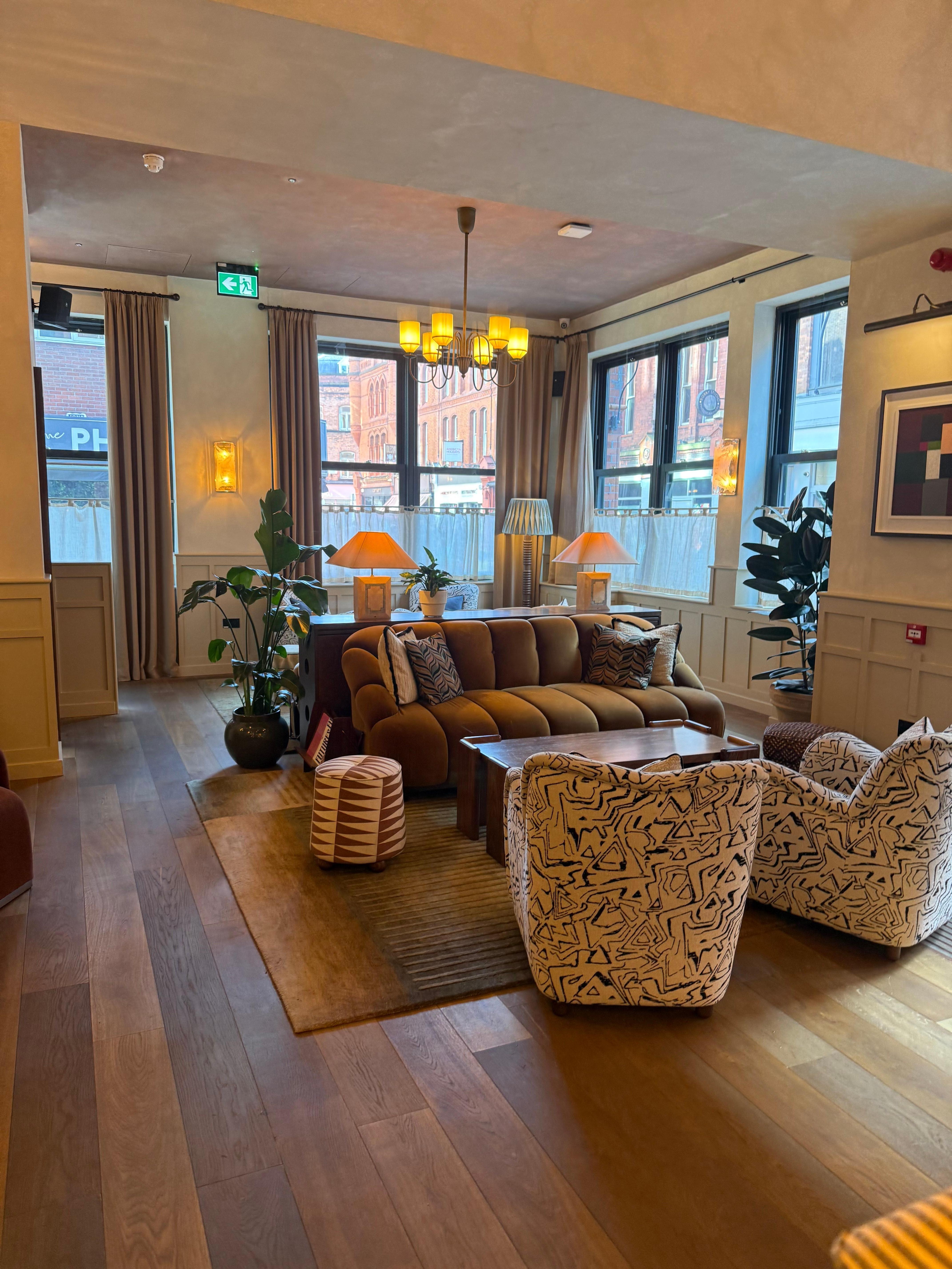 A beautiful sitting area!