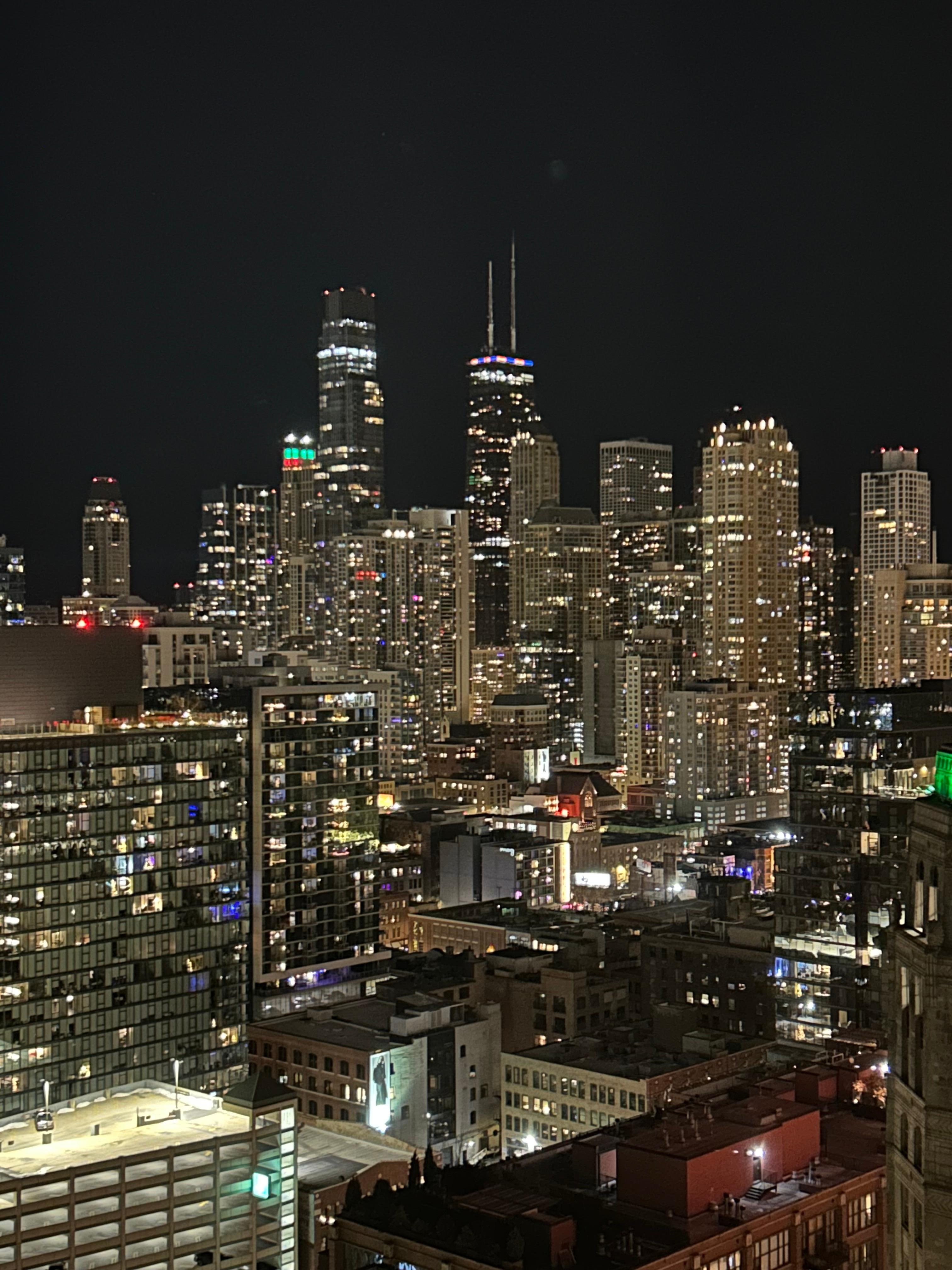 I took this photo from our window. 