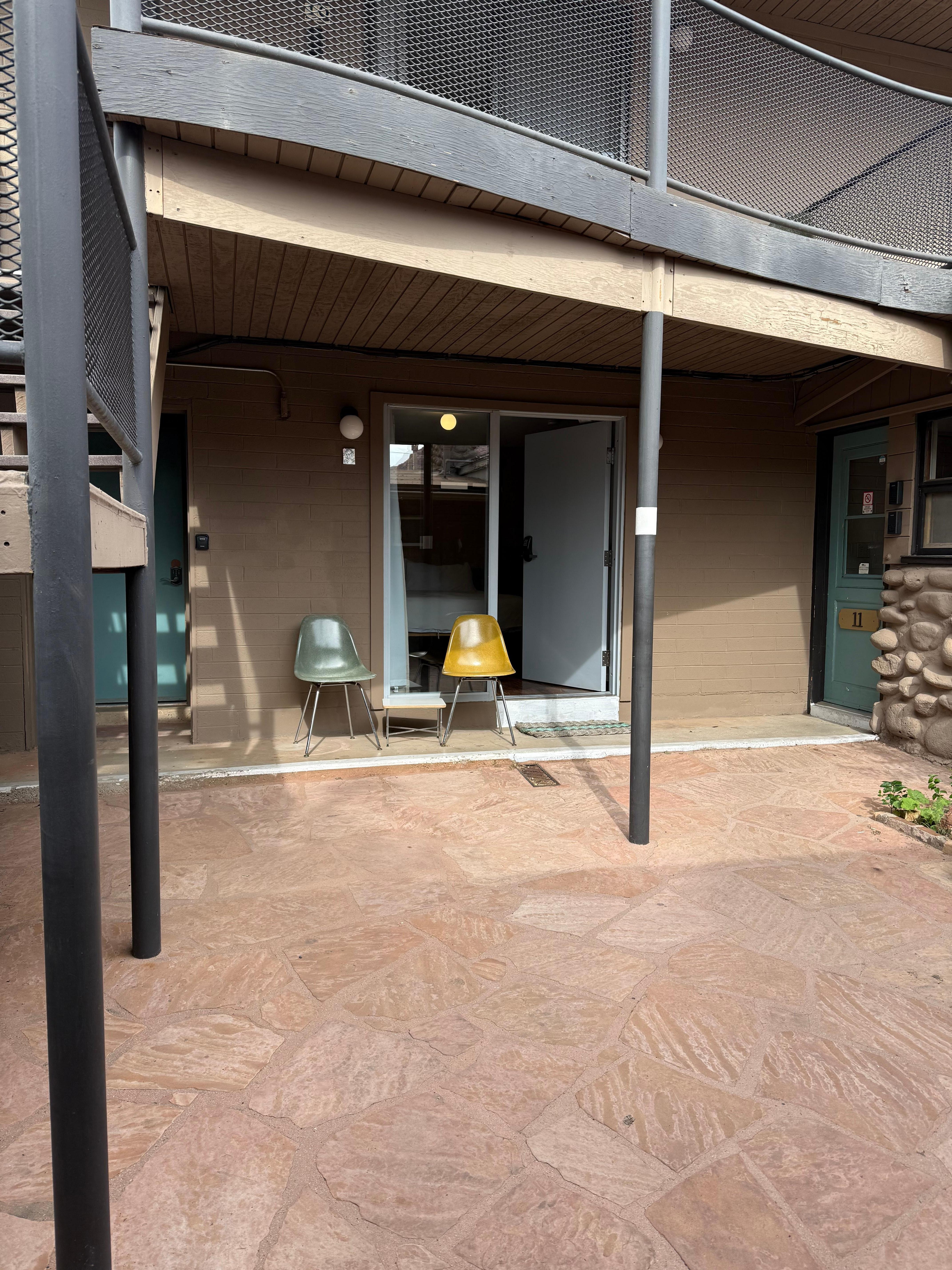 Entrance to our room