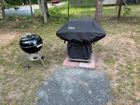 Charcoal and propane grills