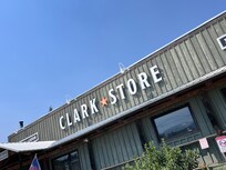 Ate lunch in Clark rustic Post Office/General Store/Deli on way to Steamboat Lake State Park
