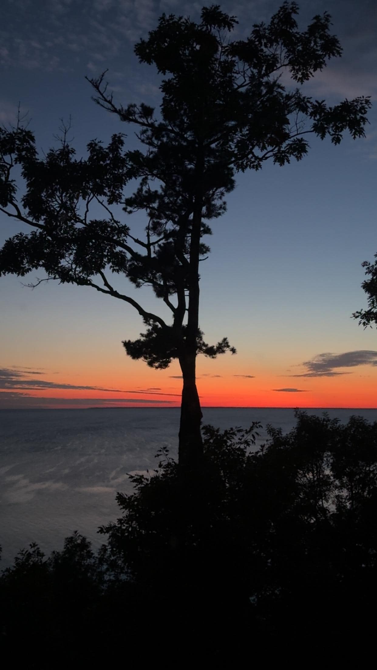 Sunset from the deck