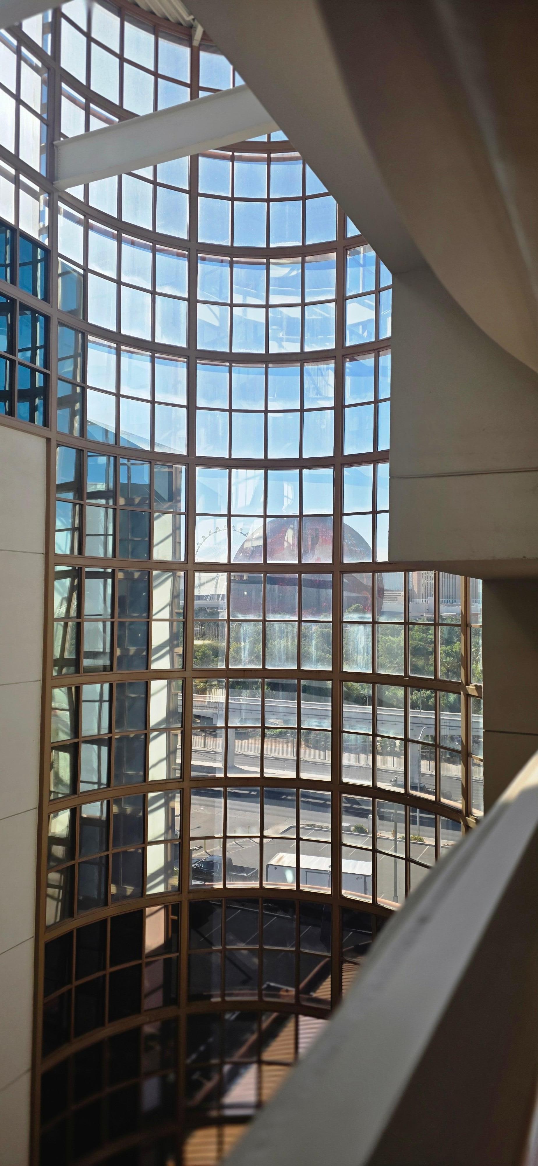 View from the 8th floor corridor