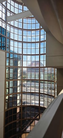 View from the 8th floor corridor