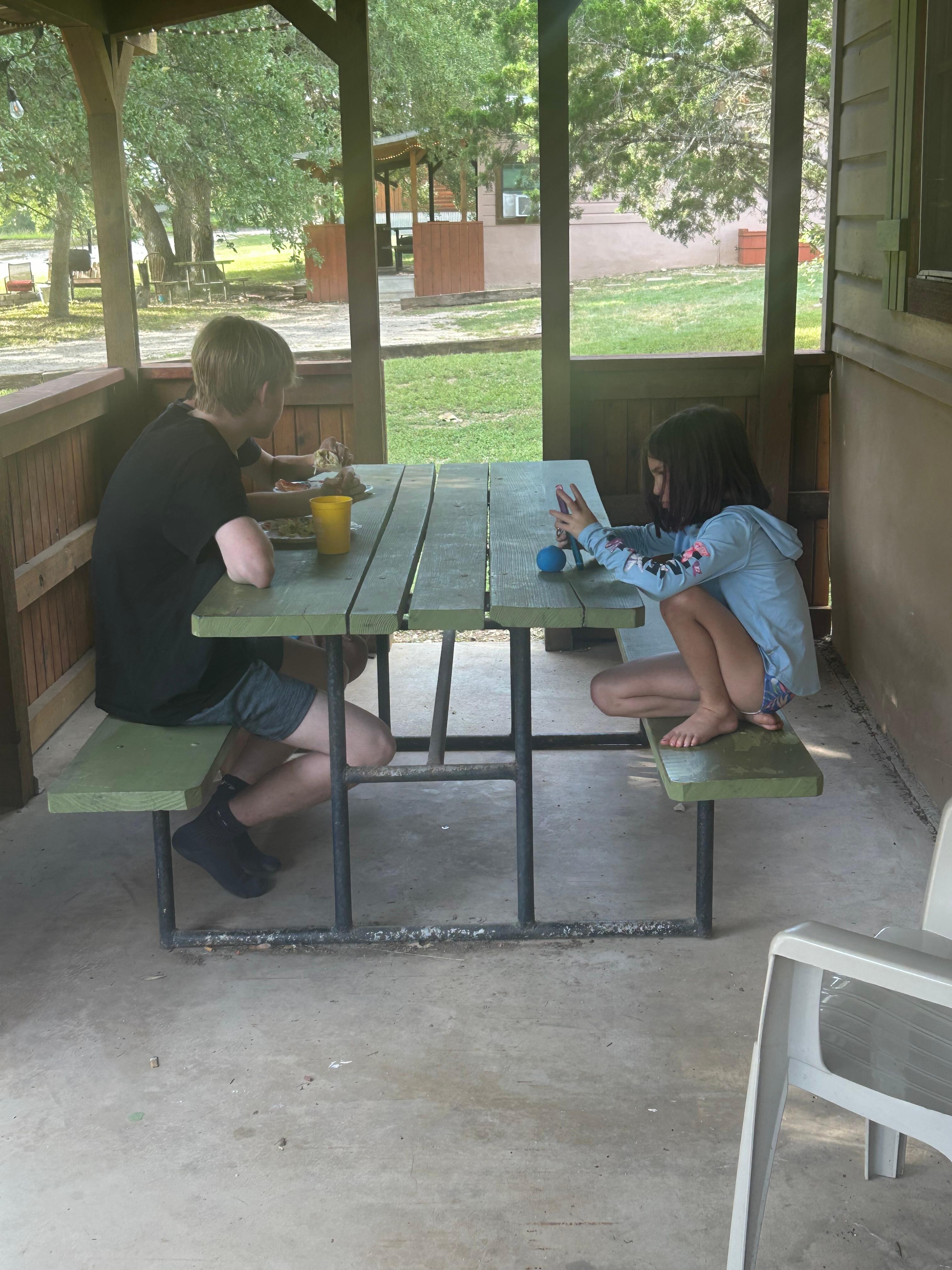 Breakfast enjoyed on the porch was a perfect start to the day!