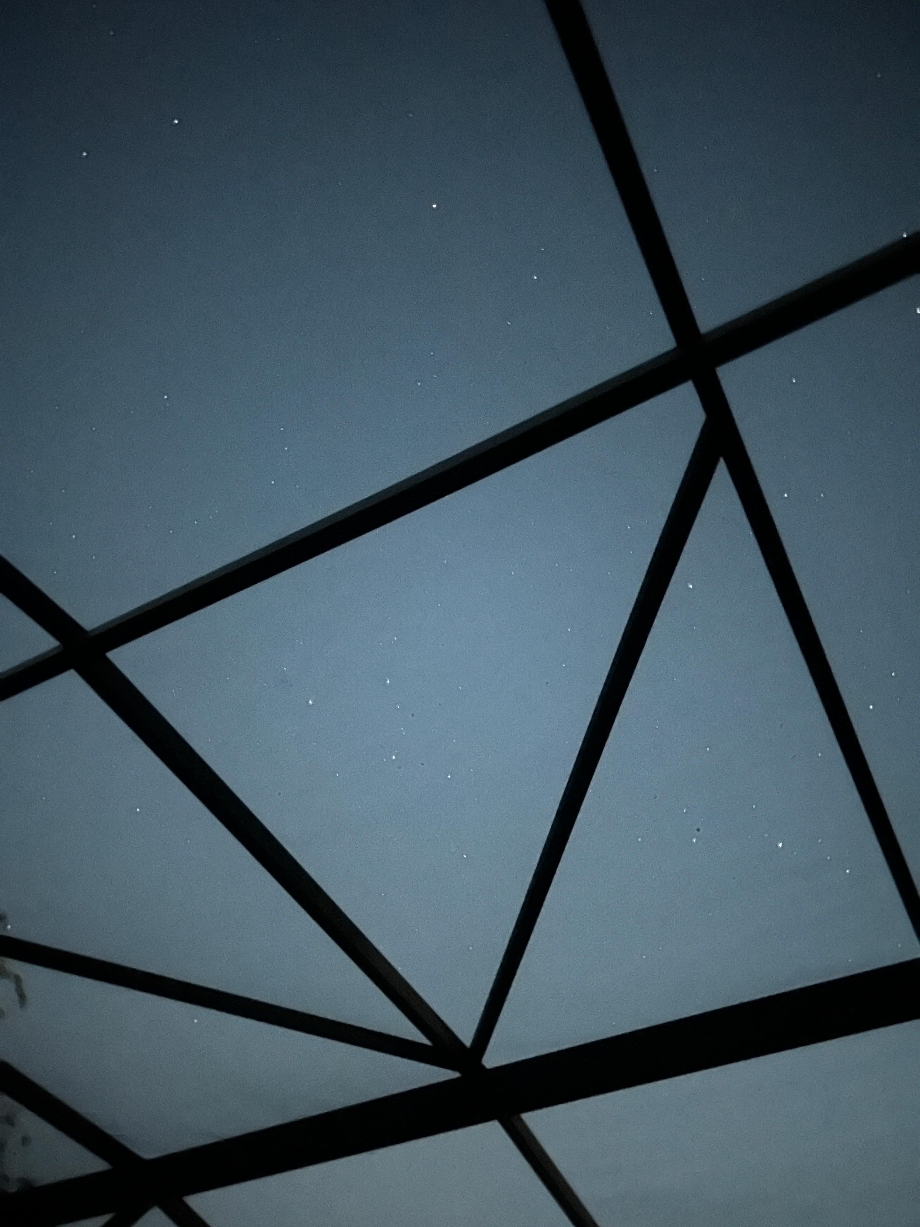 Stars from the back patio lounge chairs