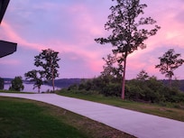 Sunset from our deck.