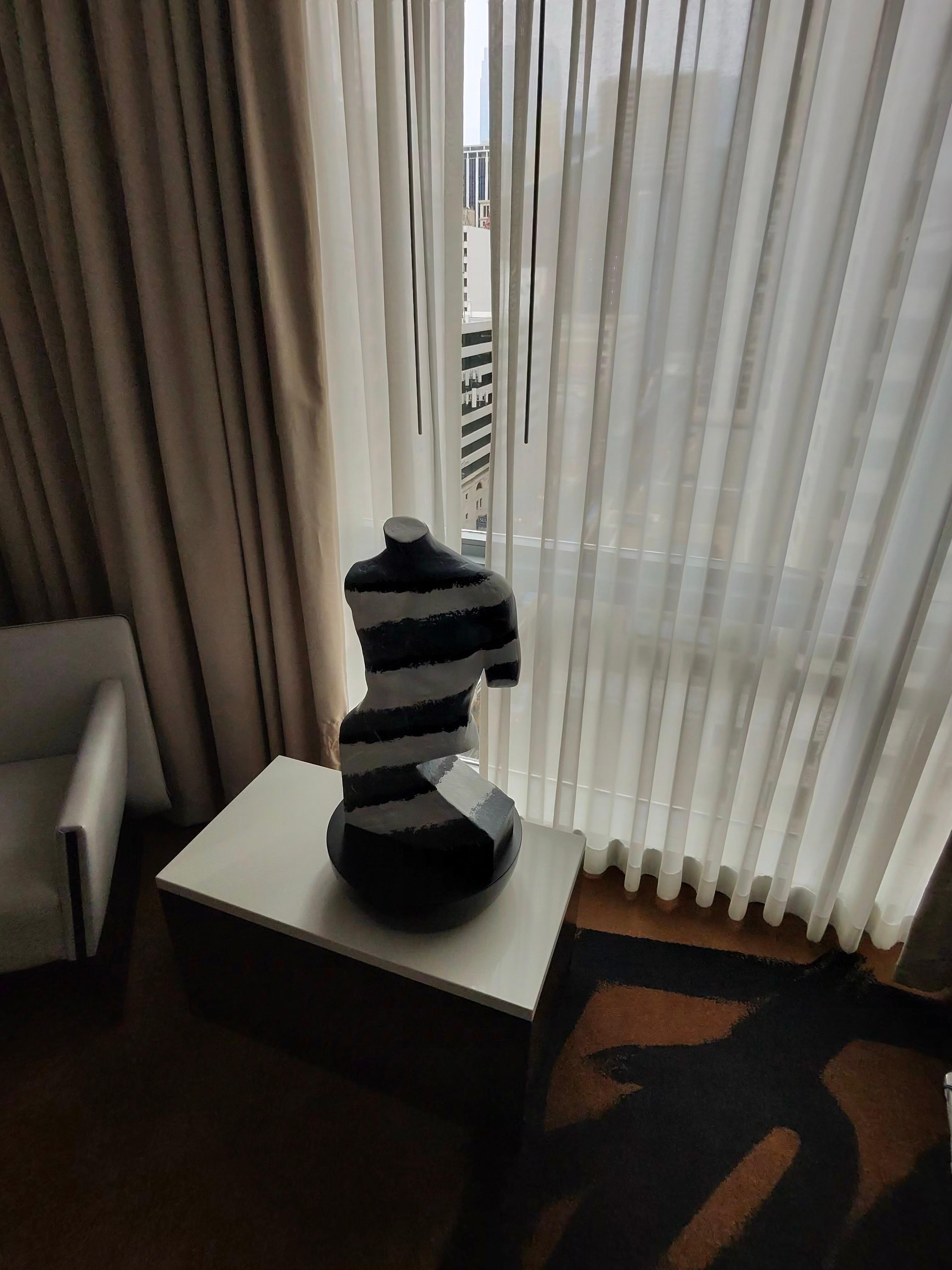 Sculpture in room