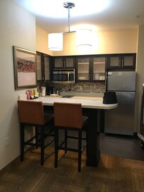 Full kitchen. Everything but oven.