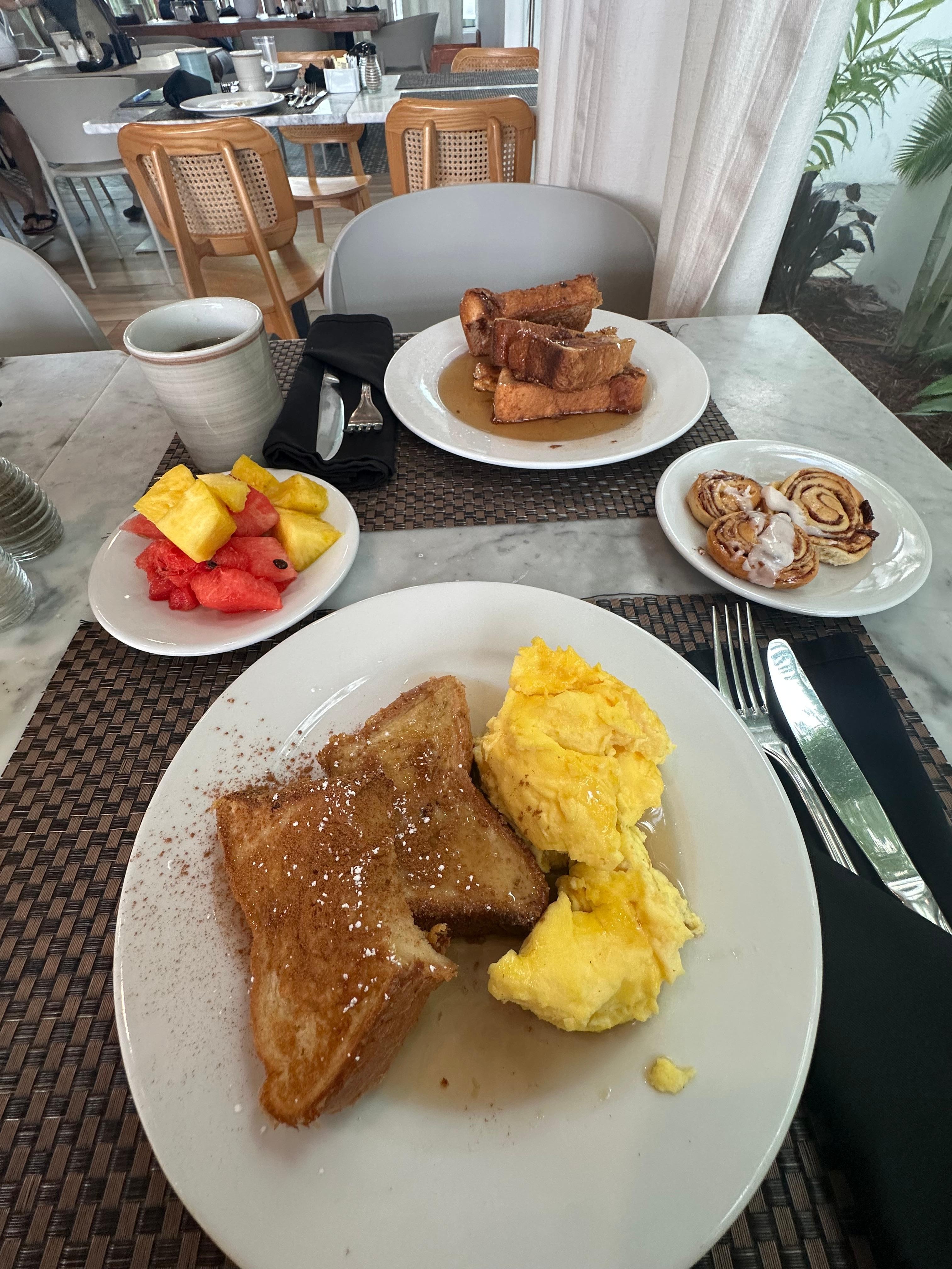 Fresh breakfast daily 