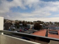 View from inside the room