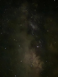 Milky Way from backyard.