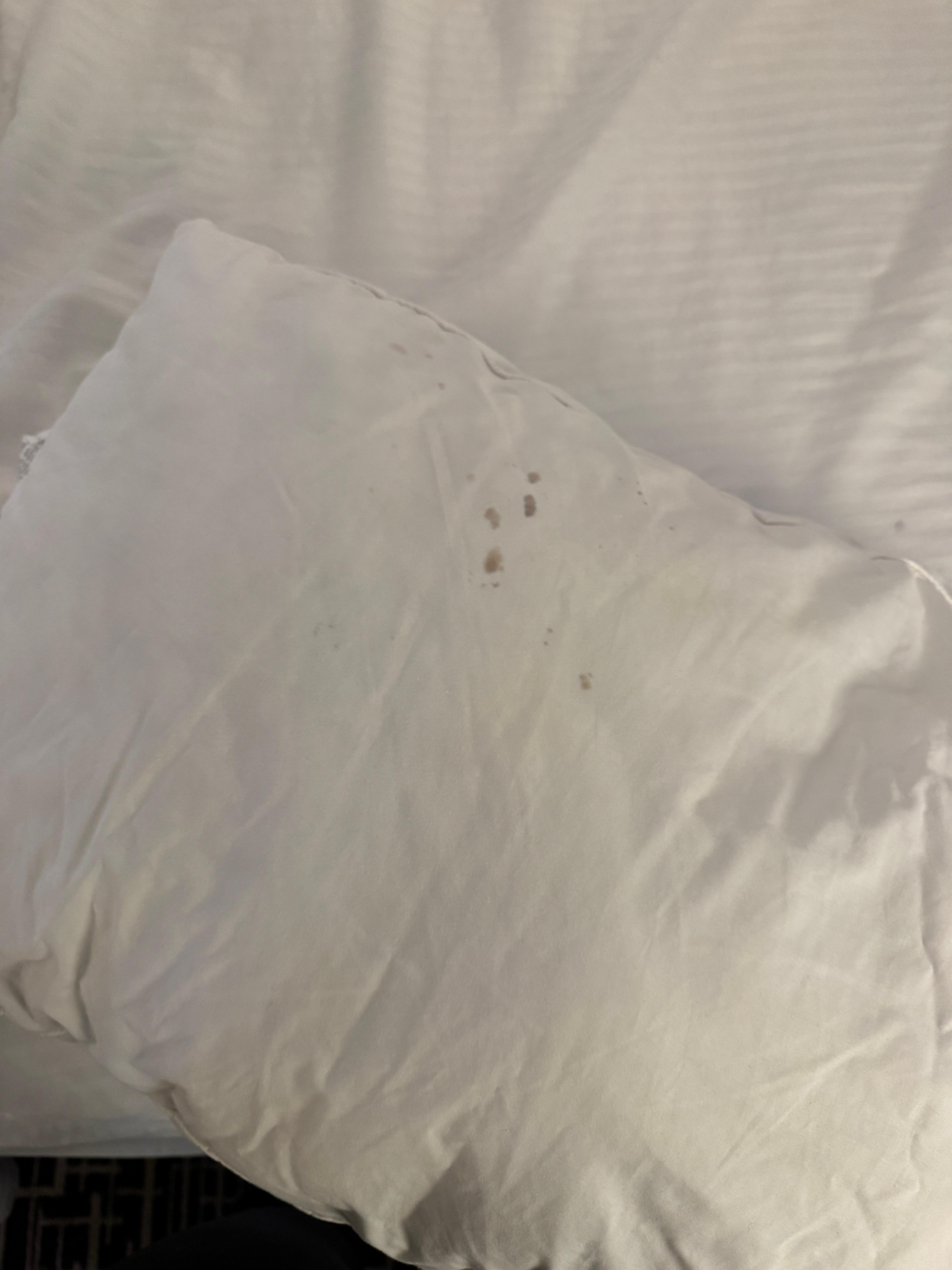 Sheets once pulled back.
