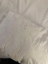 Sheets once pulled back.