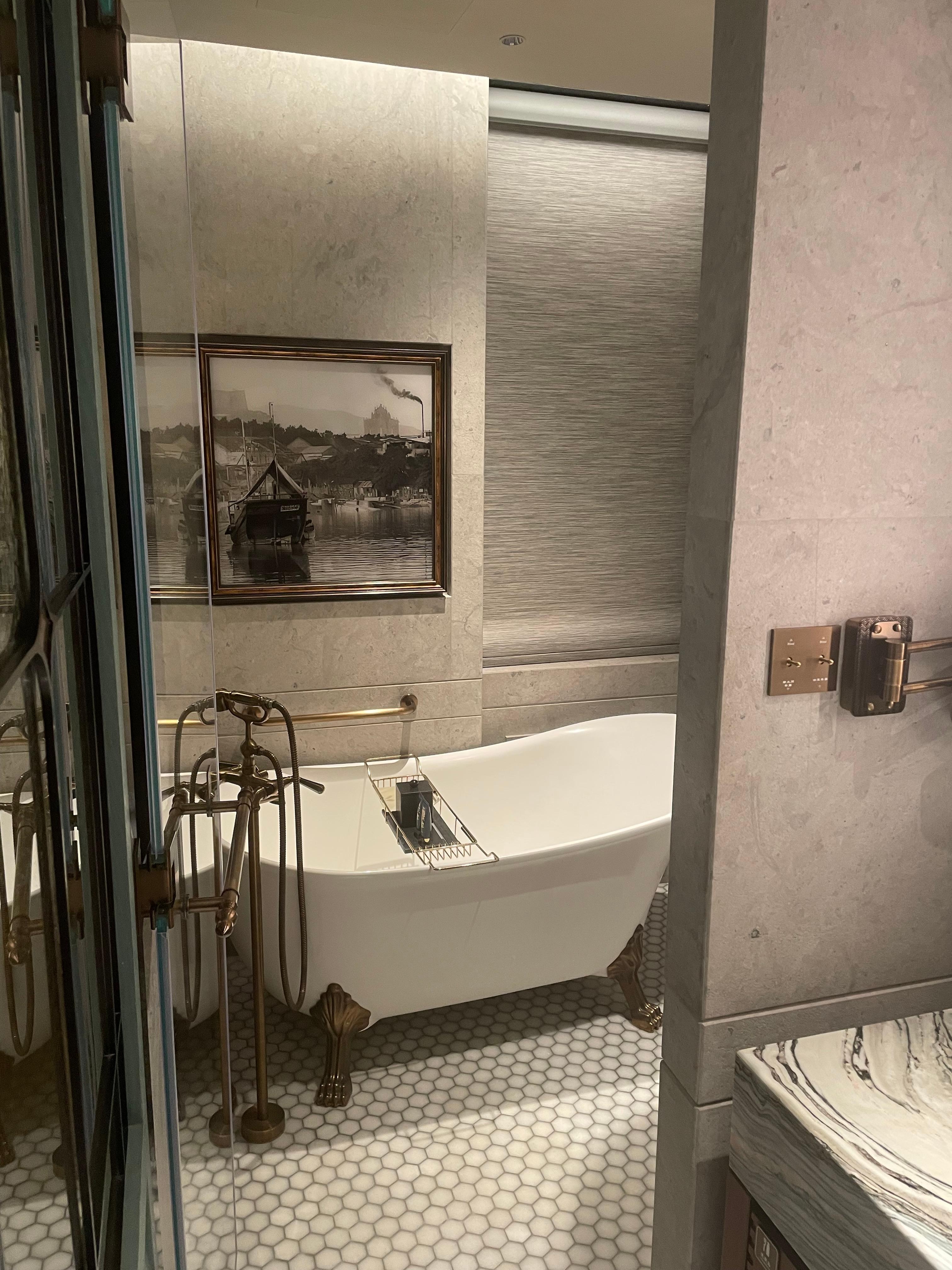 バスタブが素敵です