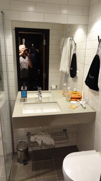 Bathroom was efficient
