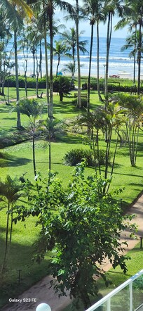 Vista maravilhosa da sacada.