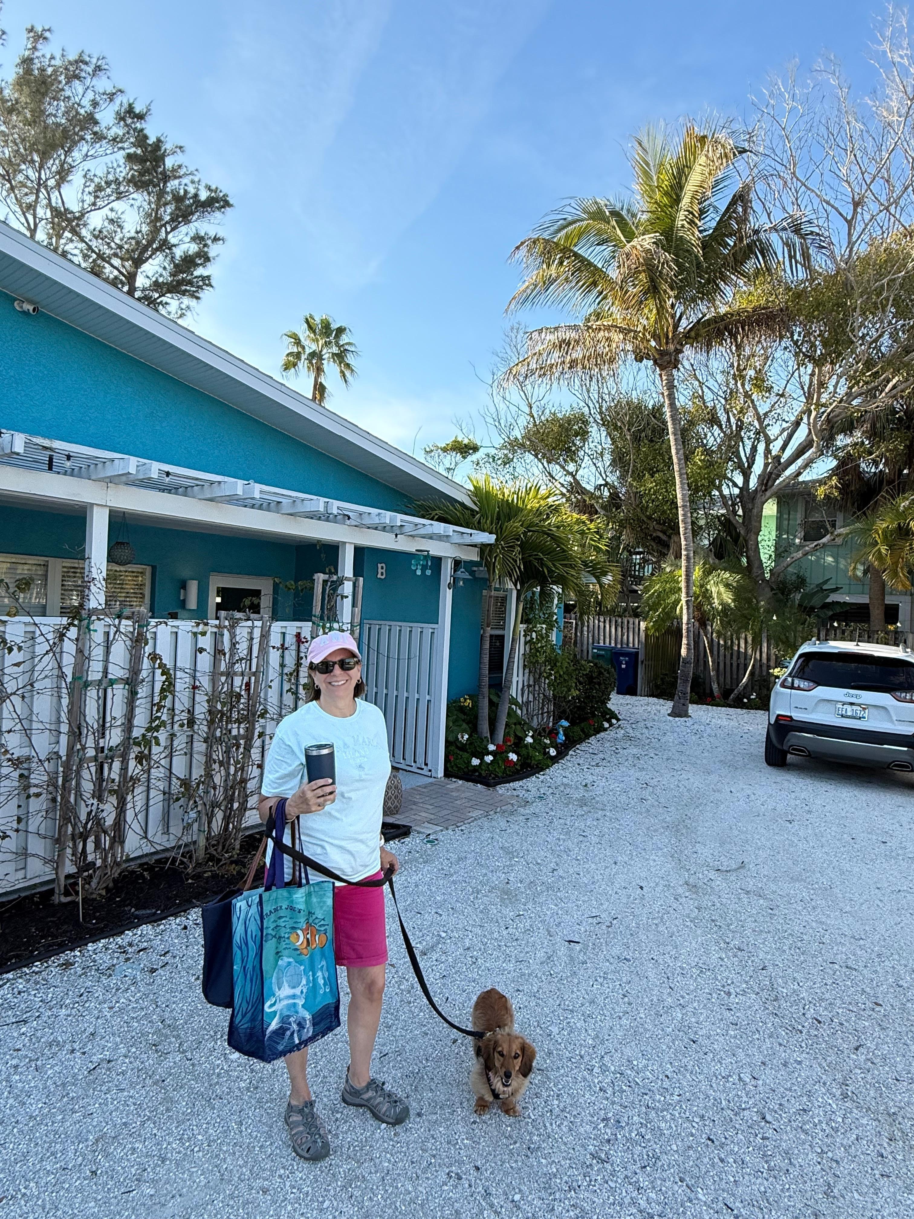 Dedicated parking out front.