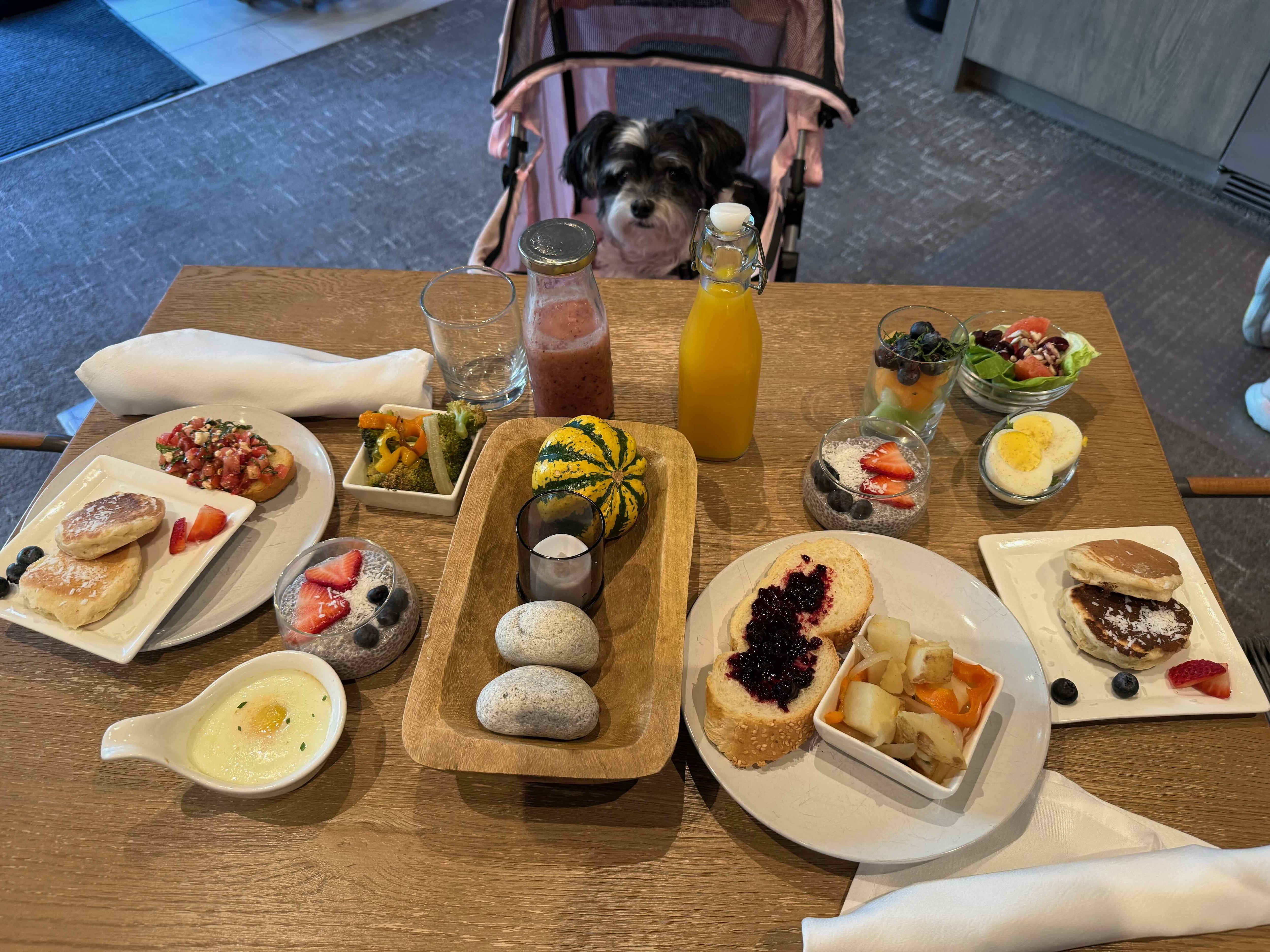 The best free breakfast of any hotel? YES it was