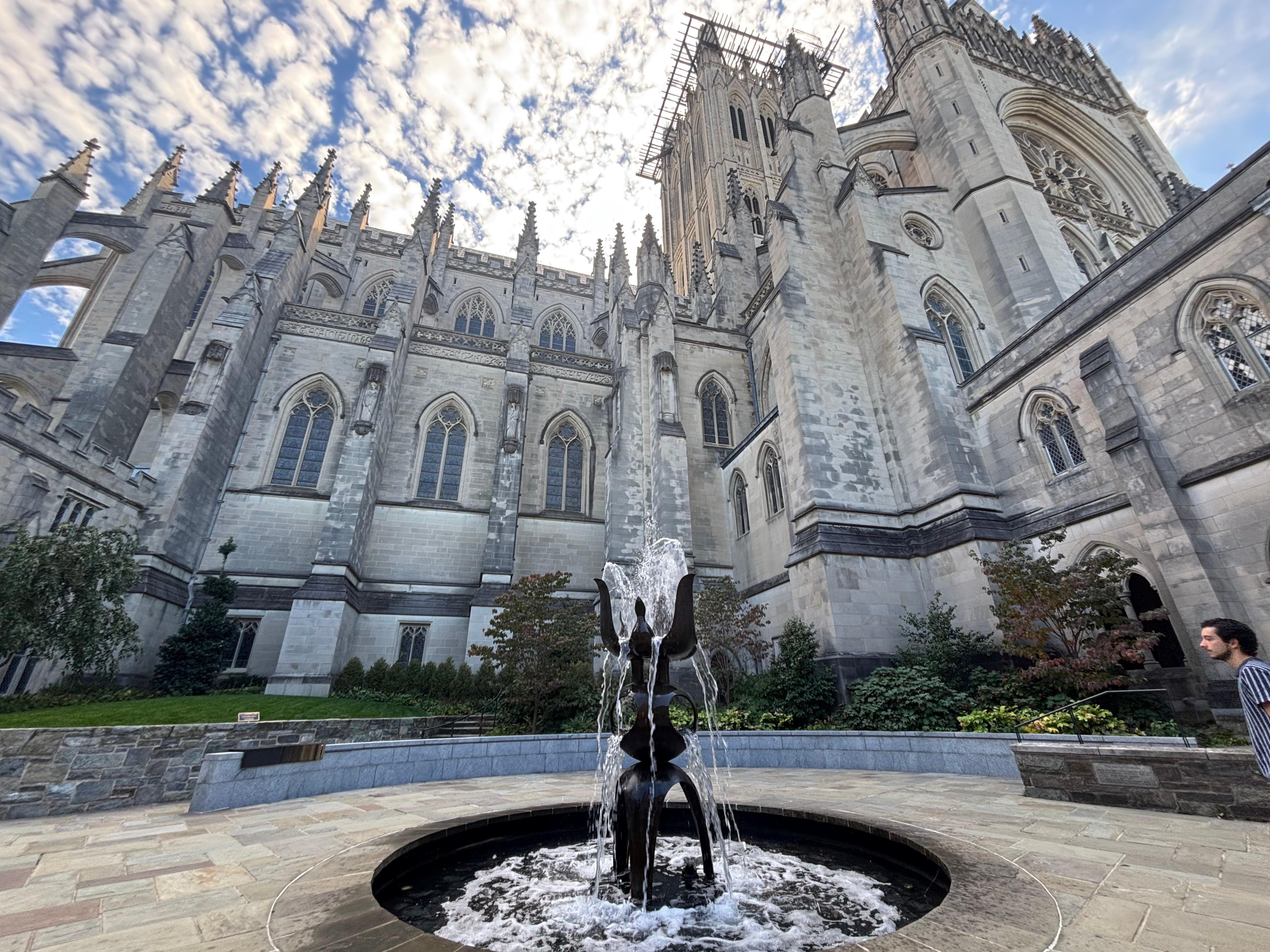 Washington Nat'l Cathedral--about 10 min. drive.