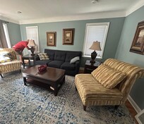 Couch and chairs were comfortable