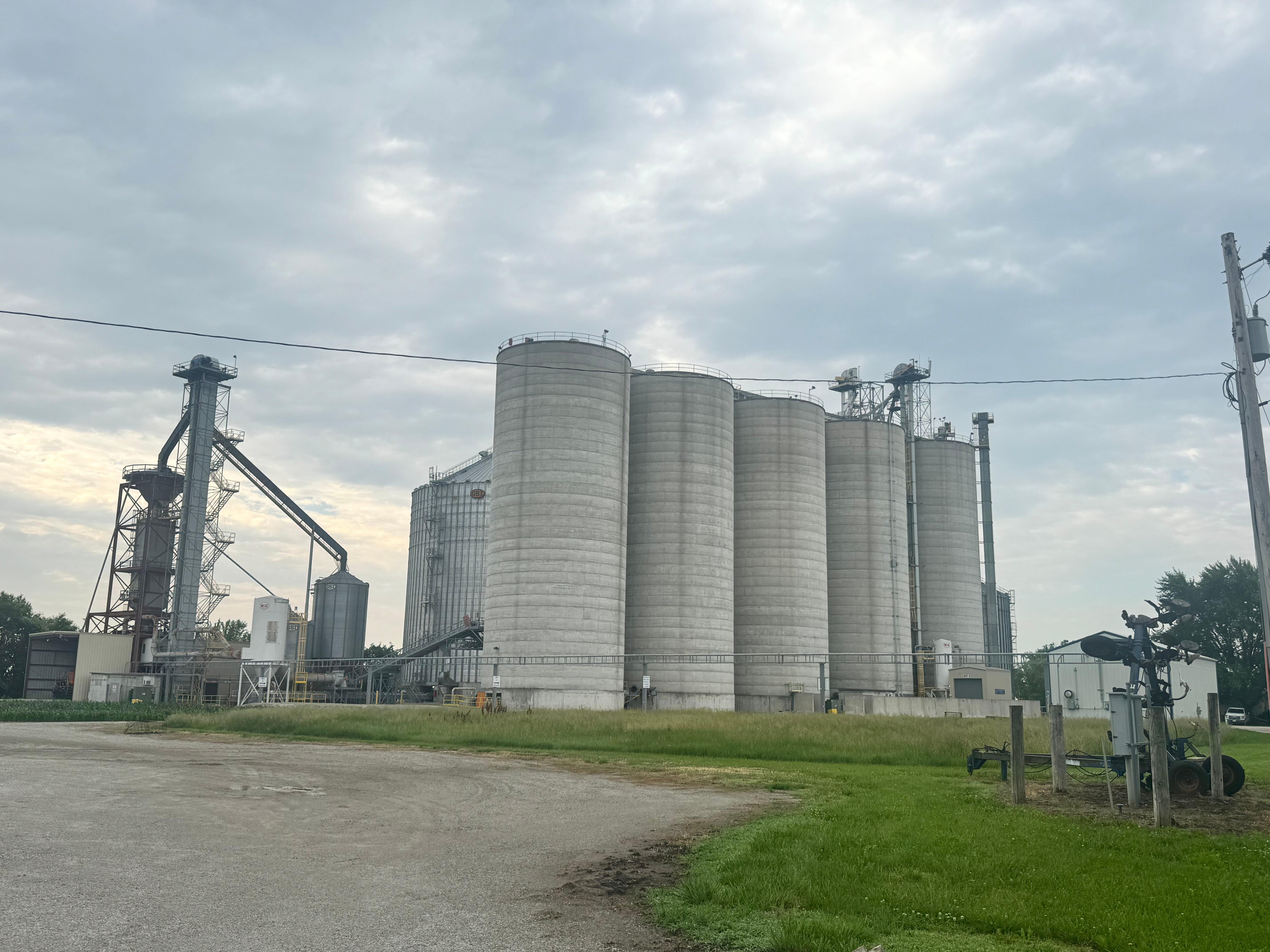 One of the graineries close by