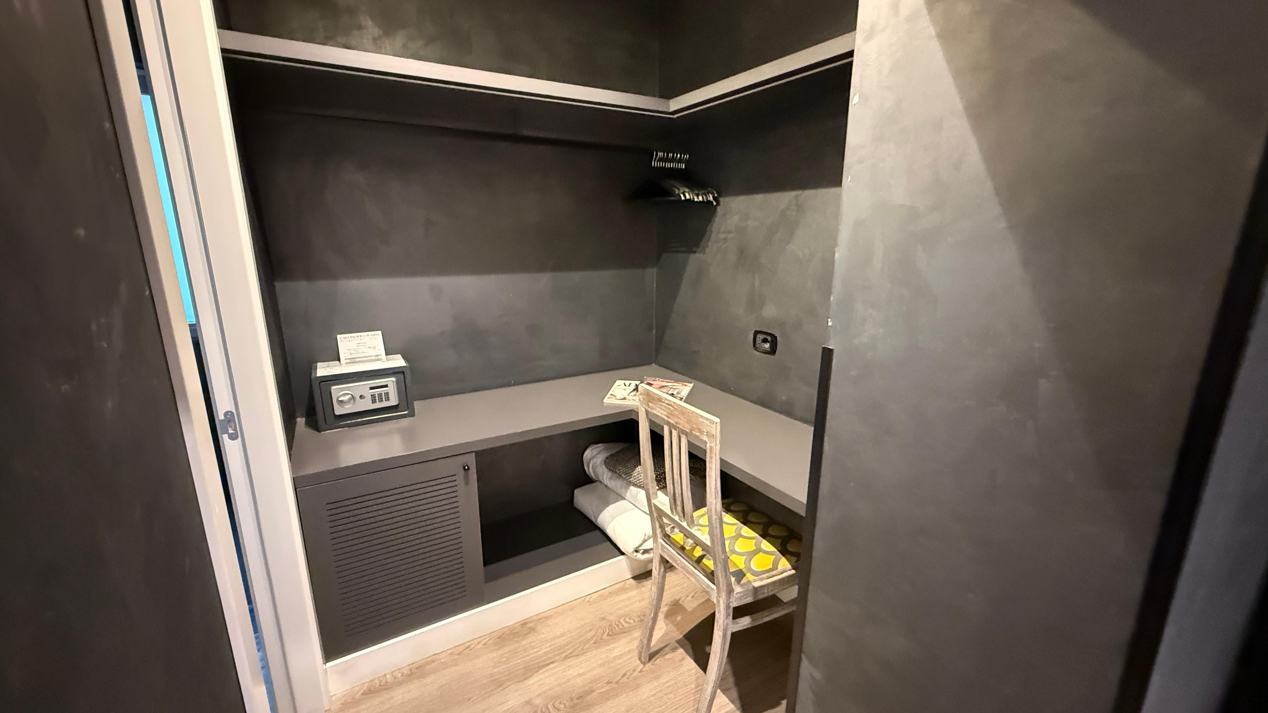 Open closet