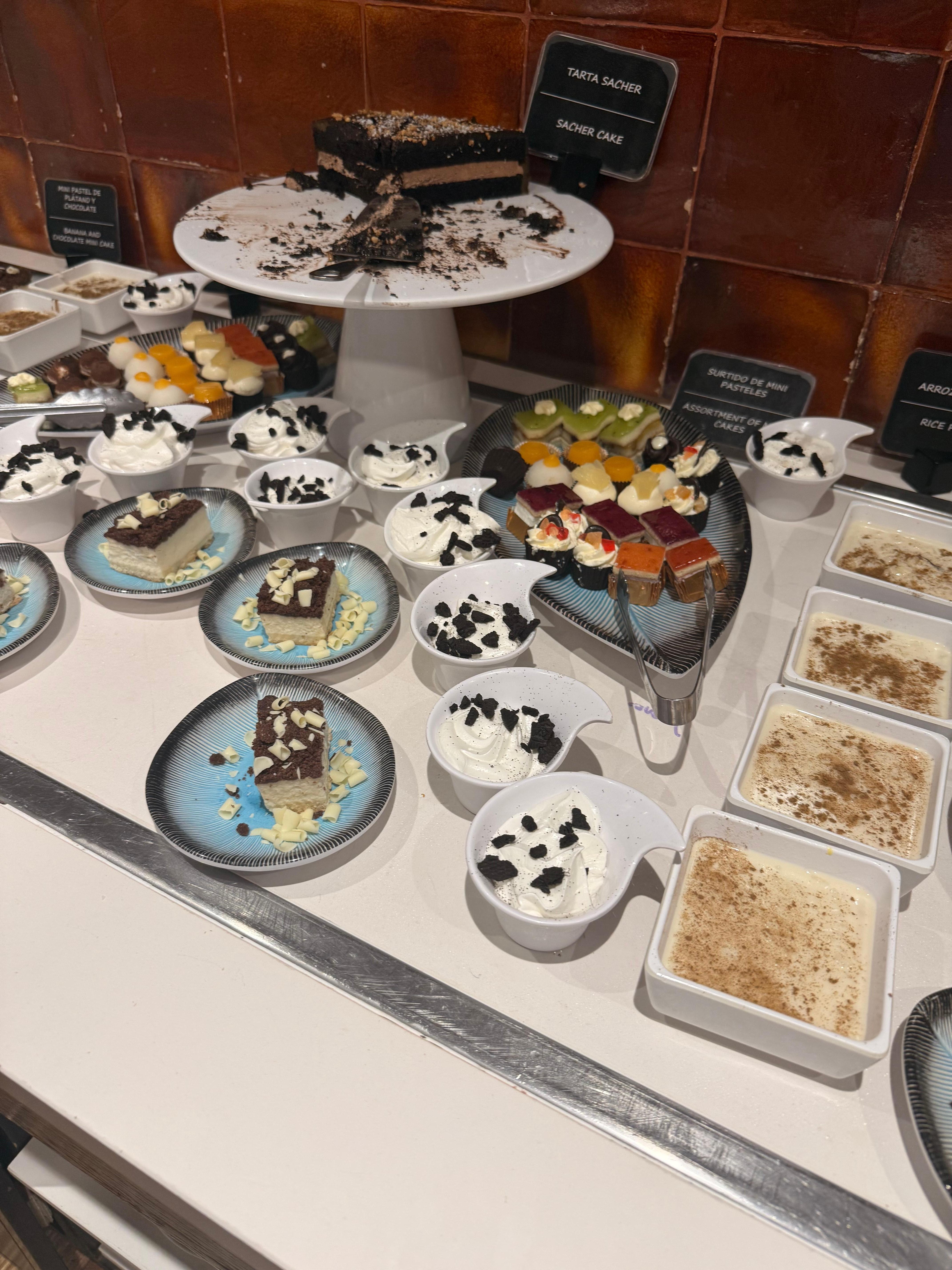 Sezione dolce la sera 