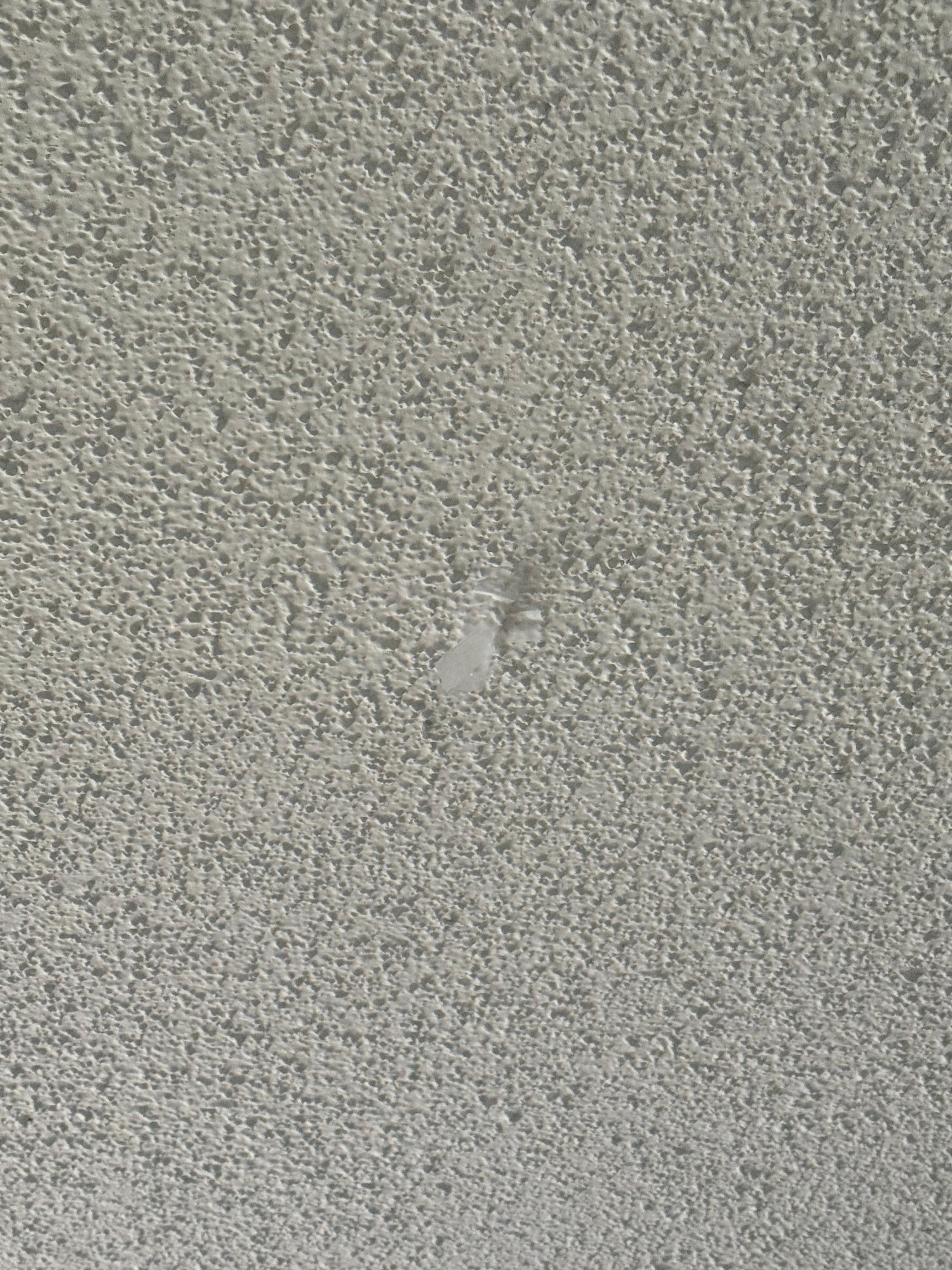 Tape on ceiling