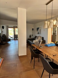 Lounge area is huge.