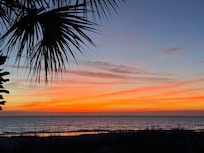 Our last sunrise from the balcony the day we left.
