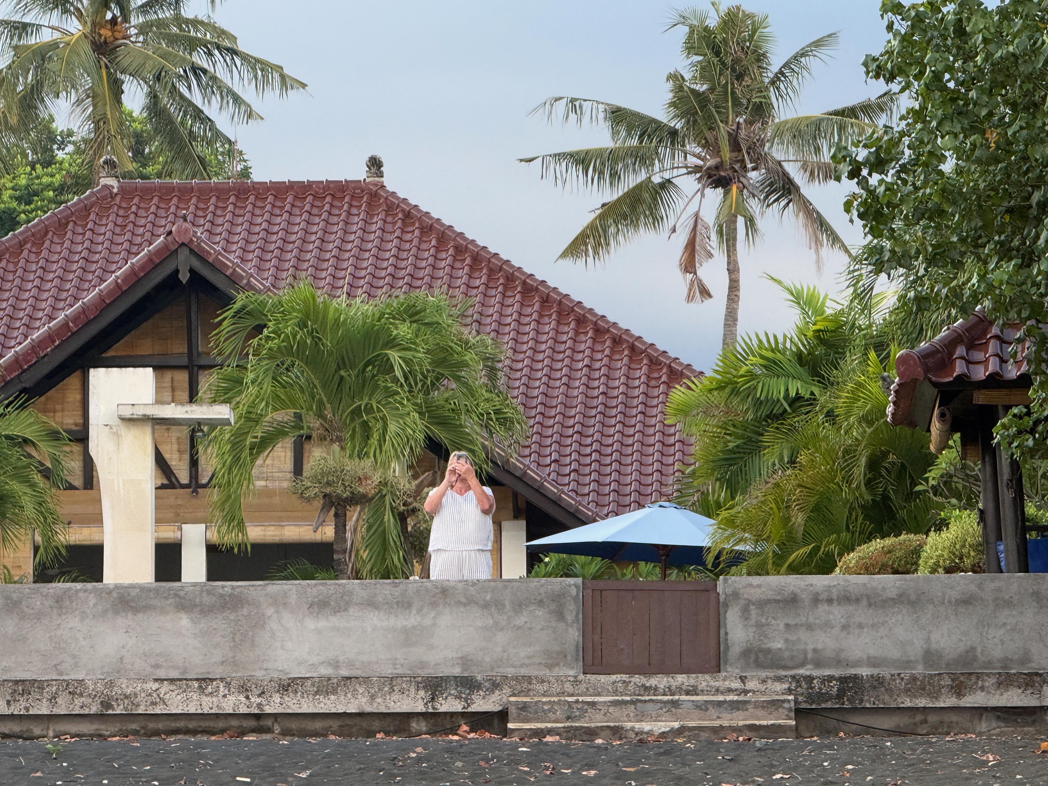 Blick com Strand aus