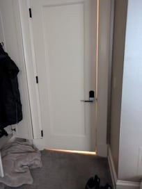 My view from one of the beds. Didn't get a picture when it was night time, but quite substantial light even in the morning. Not ideal if you like a dark room to sleep.