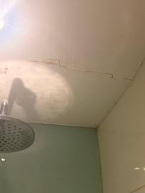 peeling paint and damp