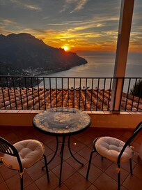 Sunrise from our balcony