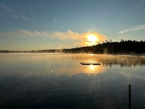 Great sunrise views from the dock