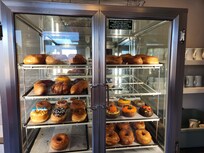 Fresh local doughnuts are nearly irresistible!