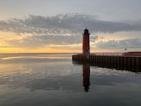 Red Lighthouse at Lakeshore Park