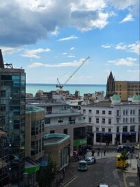 view from balcony
