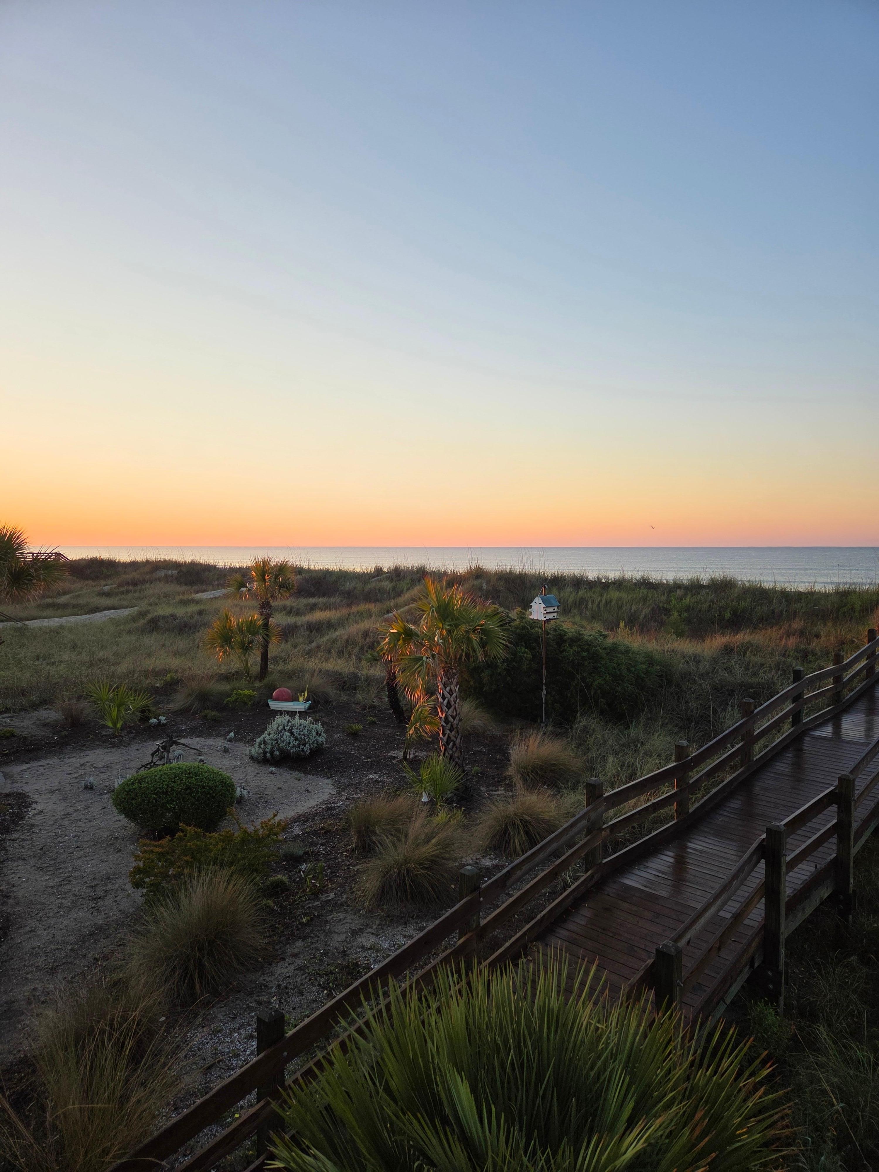 View from the balcony.  